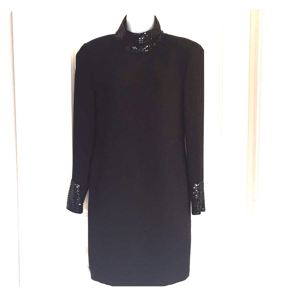 Linda Allard/Ellen Tracey Short Evening Dress